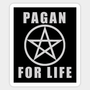 Pagan For Life Sticker